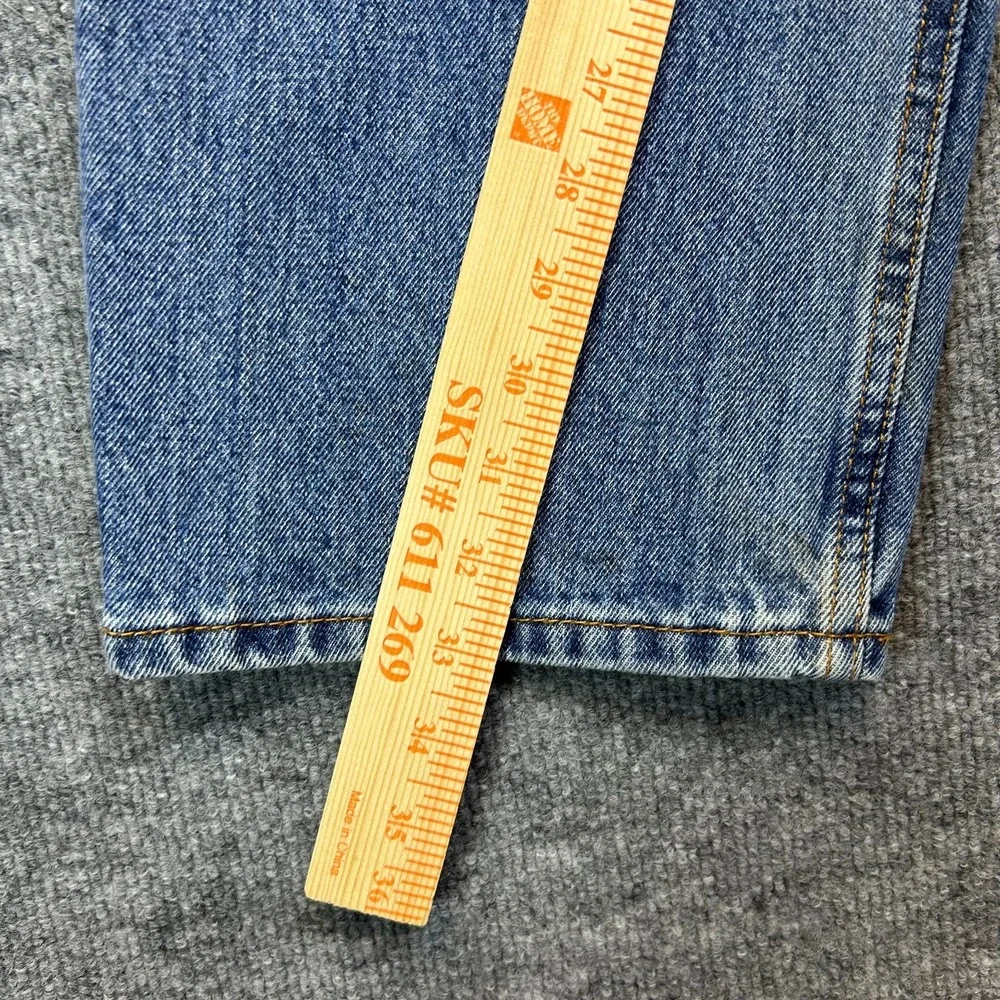 Levi's 550 Jeans Men's Blue Denim Straight Pockets Classic‎ Zip Fly - 36X33